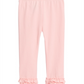 Leggings com babados para meninas First Impressions, rosa, tamanho 3-6 meses