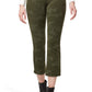 Calça jeans Sanctuary Camo Connector Kick Crop Feminina Verde Tamanho 29/8