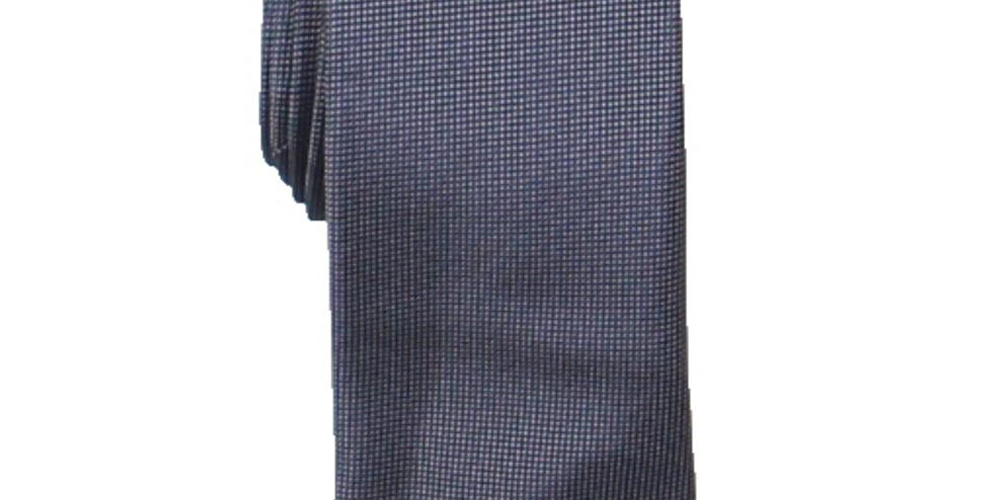 Gravata profissional masculina Nautica John Mini Business azul tamanho regular