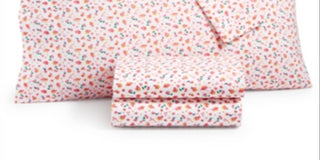 Liquidação! Conjunto de lençóis queen size Martha Stewart Essentials, 200 fios, 4 peças, creme, tamanho 16S