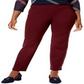 Calça legging feminina Charter Club Cambridge Slim Leg para emagrecimento da barriga, marrom, tamanho 8P