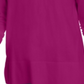 Suéter feminino Maison Jules com decote em V, rosa, tamanho XX-G
