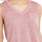 Blusa feminina estilo &amp; co com bolso no peito, roxa, tamanho pequeno