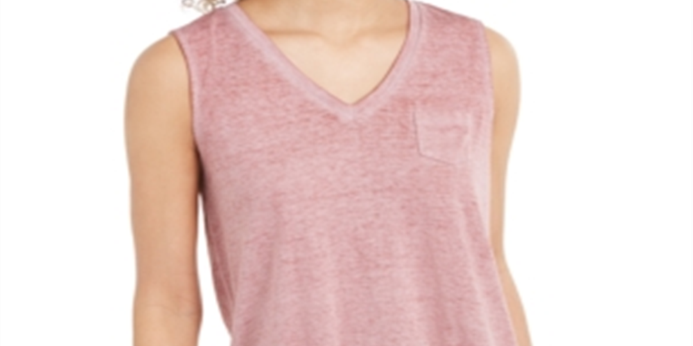Blusa feminina estilo &amp; co com bolso no peito, roxa, tamanho pequeno