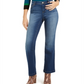 Calça jeans feminina Curvy Fit Finity Bootcut da INC International Concepts, azul, tamanho 2