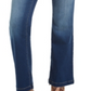 Calça jeans feminina Curvy Fit Finity Bootcut da INC International Concepts, azul, tamanho 2