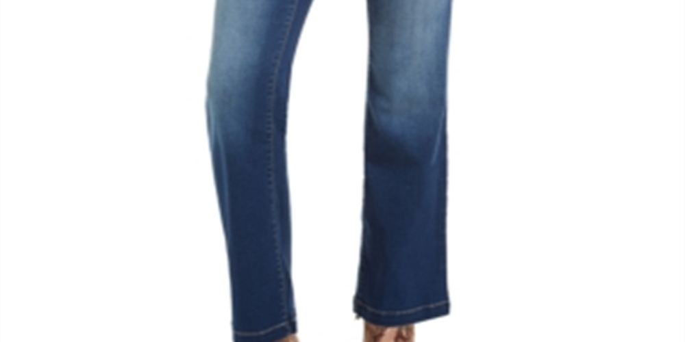 Calça jeans feminina Curvy Fit Finity Bootcut da INC International Concepts, azul, tamanho 2