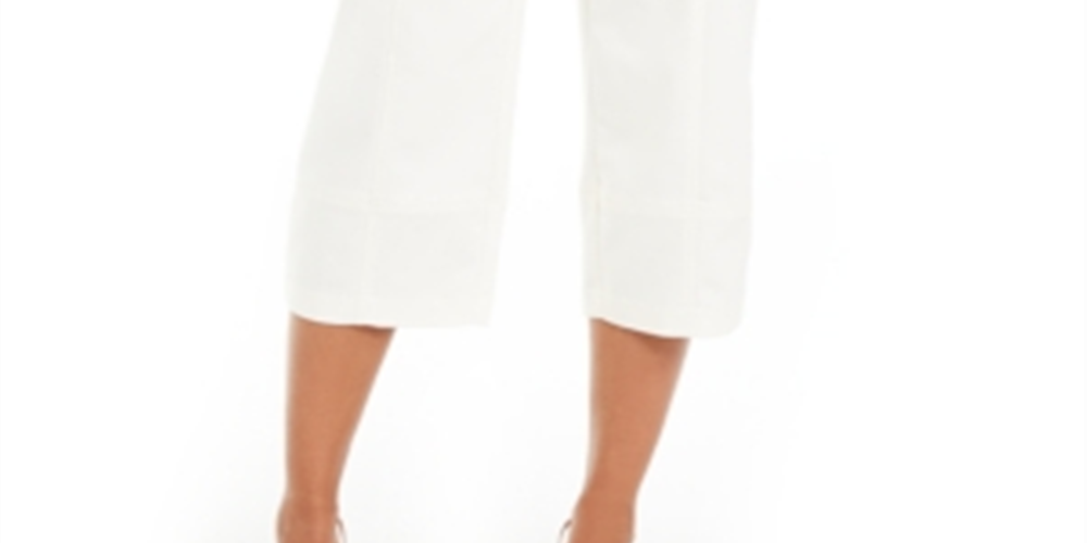 Alfani Top Feminino Costurado Culottes Pérola Tamanho 10 Petite