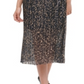 Vestido midi com decote halter floral sem mangas Kensie feminino, azul, tamanho 10