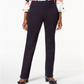 Calça feminina Charter Club Pull-on Ponte Knit Azul Tamanho 18X4,5