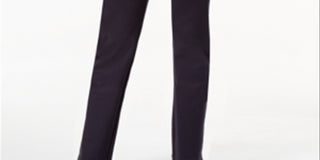 Calça feminina Charter Club Pull-on Ponte Knit Azul Tamanho 18X4,5