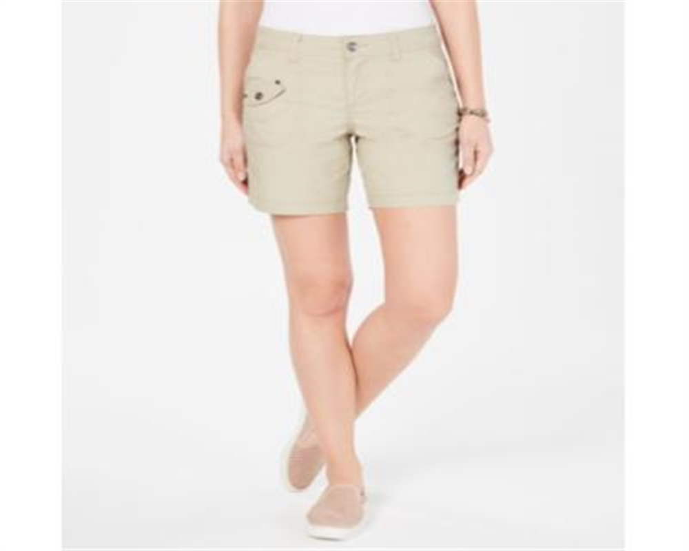 Shorts cargo feminino Style &amp; Co marrom tamanho 14