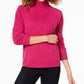 Karen Scott Suéter Feminino Luxsoft Gola Alta Rosa Tamanho Pequeno Pequeno