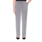 Calça feminina Alfred Dunner Classic Veludo cotelê cinza tamanho 18x4,5