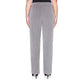 Calça feminina Alfred Dunner Classic Veludo cotelê cinza tamanho 18x4,5