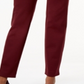 Calça feminina Charter Club Pull-on Ponte Knit Marrom Tamanho 6P