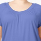 Blusa plus size feminina JM Collection roxa tamanho 1X