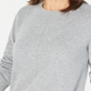 Karen Scott Suéter Feminino Plush com Costura Frontal Azul Tamanho Grande