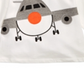 Camiseta infantil de algodão para meninos First Impressions, branca, tamanho 3-6 meses