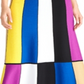 Saia MIDI Colorblocked Feminina Rachel Roy Tamanhos Grandes