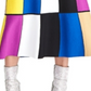 Saia MIDI Colorblocked Feminina Rachel Roy Tamanhos Grandes