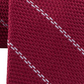 Gravata de seda masculina Michael Kors vermelha tamanho regular