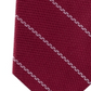 Gravata de seda masculina Michael Kors vermelha tamanho regular