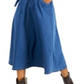 Vestido jeans midi smocked feminino da INC International Concepts, azul, tamanho 16