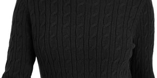 Suéter feminino com estampa texturizada e gola joia, manga comprida, tamanho X-S