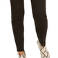 Calça jeans skinny com tachas feminina INC International Concepts, preta, tamanho 14