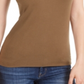 Camiseta feminina Guess de algodão com logo e miçangas, verde, tamanho X-S