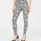 Leggings estampadas femininas INC International Concepts, pretas, tamanho XXL