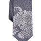 Gravata masculina fina One Skinny Tonal Panther da INC International Concepts, cinza, tamanho regular