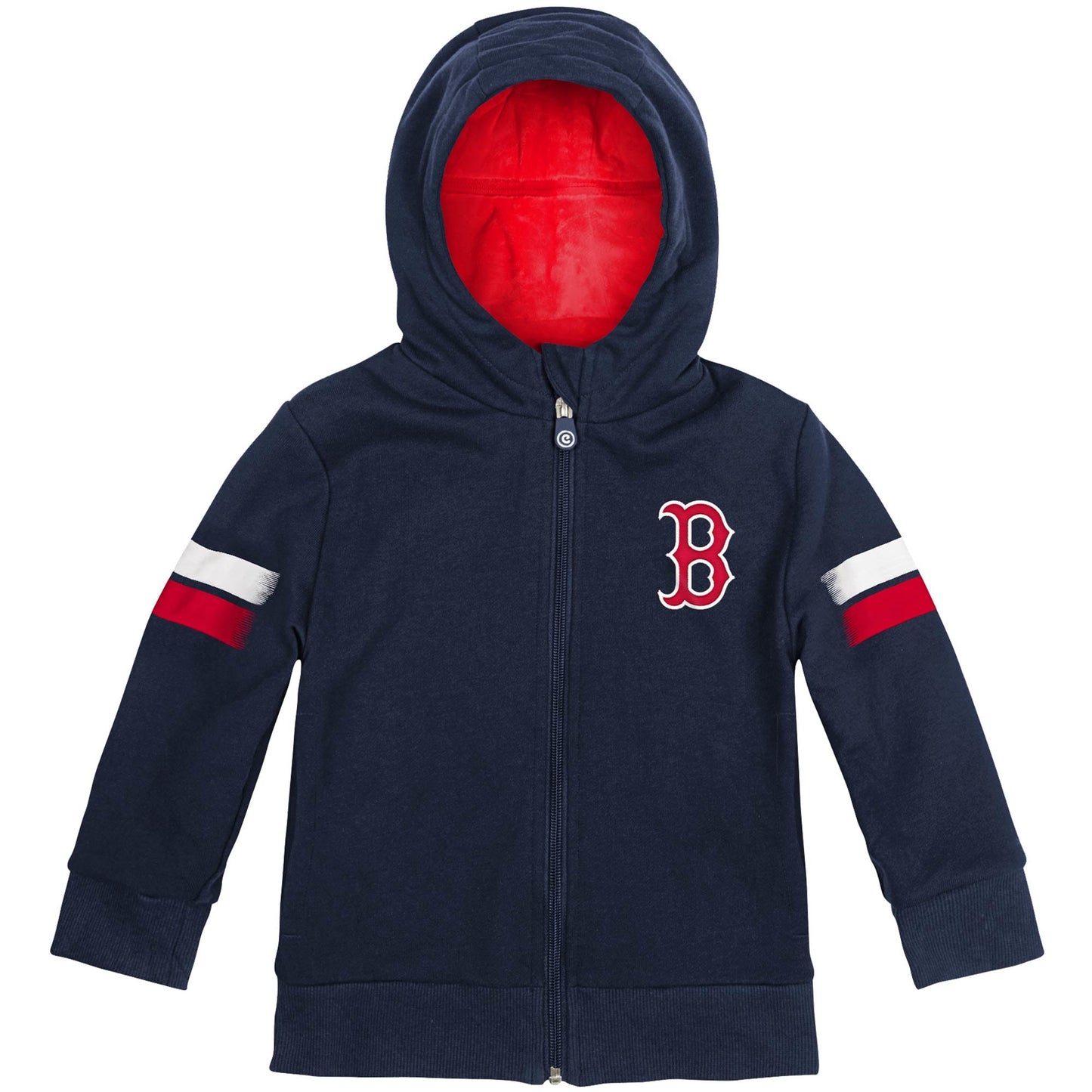Cubcoats Transforming 2 em 1 unissex Boston Red Sox com capuz e pelúcia macia azul