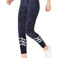 Leggings esportivas femininas Ideology, justas e de lazer, azul, tamanho P