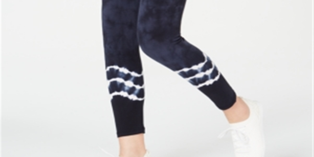 Leggings esportivas femininas Ideology, justas e de lazer, azul, tamanho P