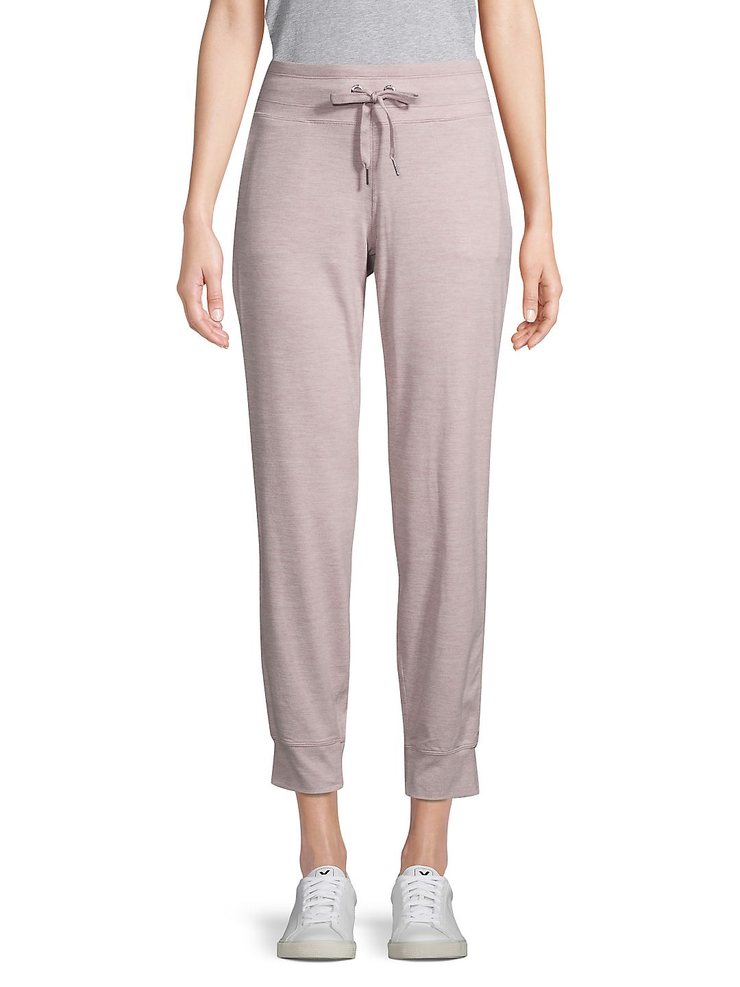 Calça jogger feminina Calvin Klein Performance cintura alta rosa tamanho pequeno
