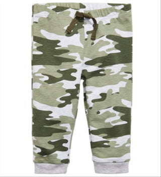 First Impressions Toddler Boy's Camo Jogger Pants Gray Size 4T