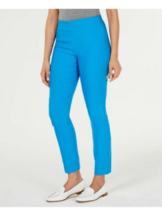 Calça skinny feminina Charter Club Tummy Control, azul, tamanho 10