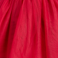 Conjunto de vestido de tule e pele sintética para meninas Blueberi Boulevard, 2 peças, vermelho, tamanho 6-9 meses