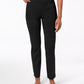 Calça feminina Charter Club Pull-on Ponte Knit Roxa Tamanho 4 Petite