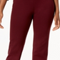 Calça feminina Charter Club Pull-on Ponte Knit Roxa Tamanho 4 Petite