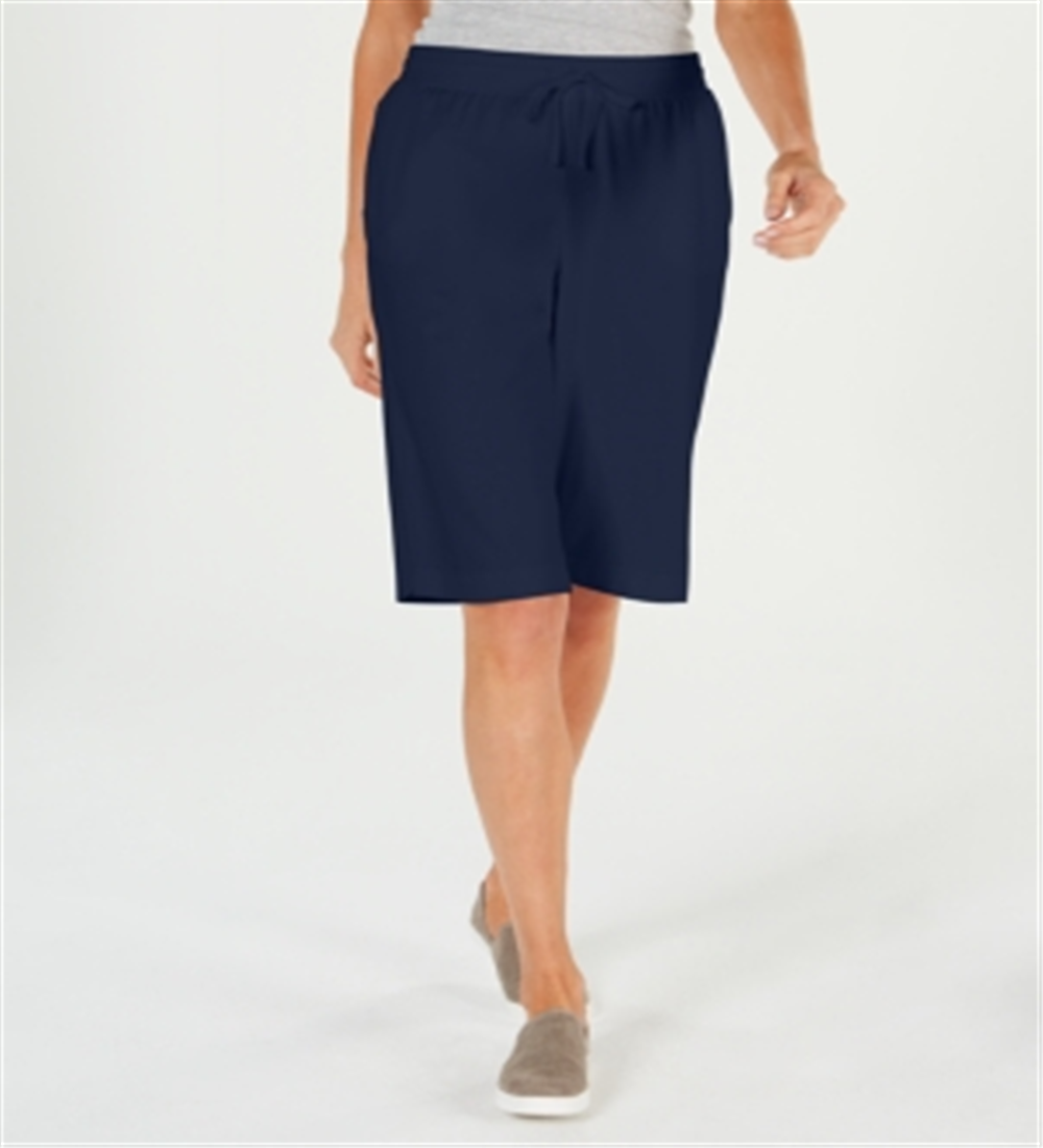 Karen Scott Calça Skinny Feminina Azul Tamanho Grande