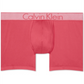 Cueca boxer elástica personalizada Calvin Klein masculina rosa choque tamanho extragrande