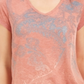 Camiseta feminina com estampa gráfica Style &amp; Co Paisley Shimmer, tamanho pequeno M