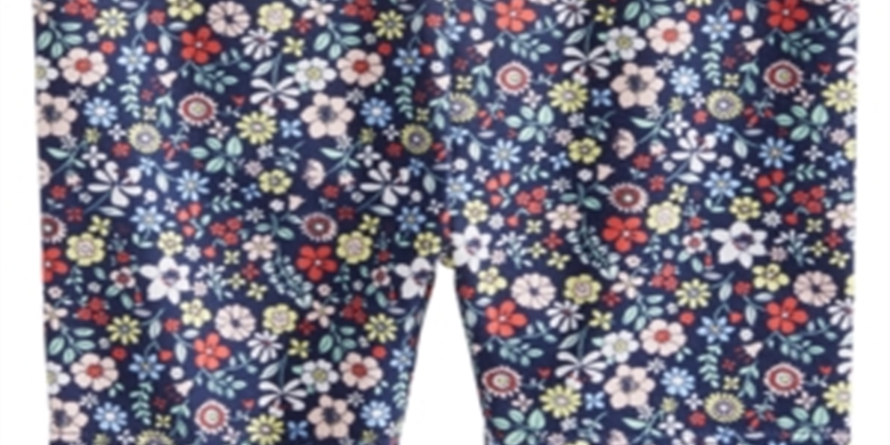 First Impressions Baby Girl's Biker Vários Shorts Azul Tamanho 6-9M