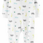 Carter's Baby Boy's Footed Sleep &amp; Play Branco Tamanho 9MOS