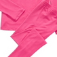 Conjunto de 2 peças de blusa e calça da Max &amp; Olivia Little &amp; Big Girl, rosa, tamanho GG