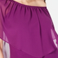 Thalia Sodi Triple Threat Top ombro a ombro feminino roxo tamanho grande