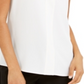 Blusa Calvin Klein Feminina Sem Mangas Gola V Tecido Branca Tamanho P